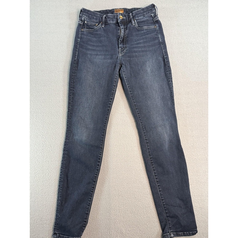 Mother High Waisted Looker Jeans Womens 27 Dark Wash Blue Skinny Stretch Denim